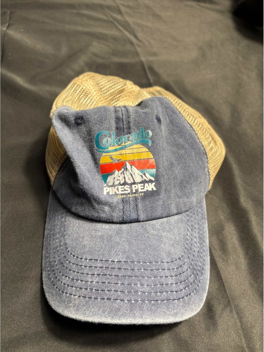 Vintage Colorado Pikes Peak Trucker Hat
